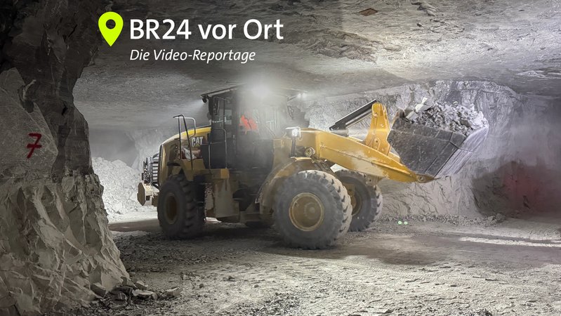 Knauf-Bergwerk im unterfränkischen Hüttenheim | Bild: BR/Pirmin Breninek Knauf-Bergwerk im unterfränkischen Hüttenheim