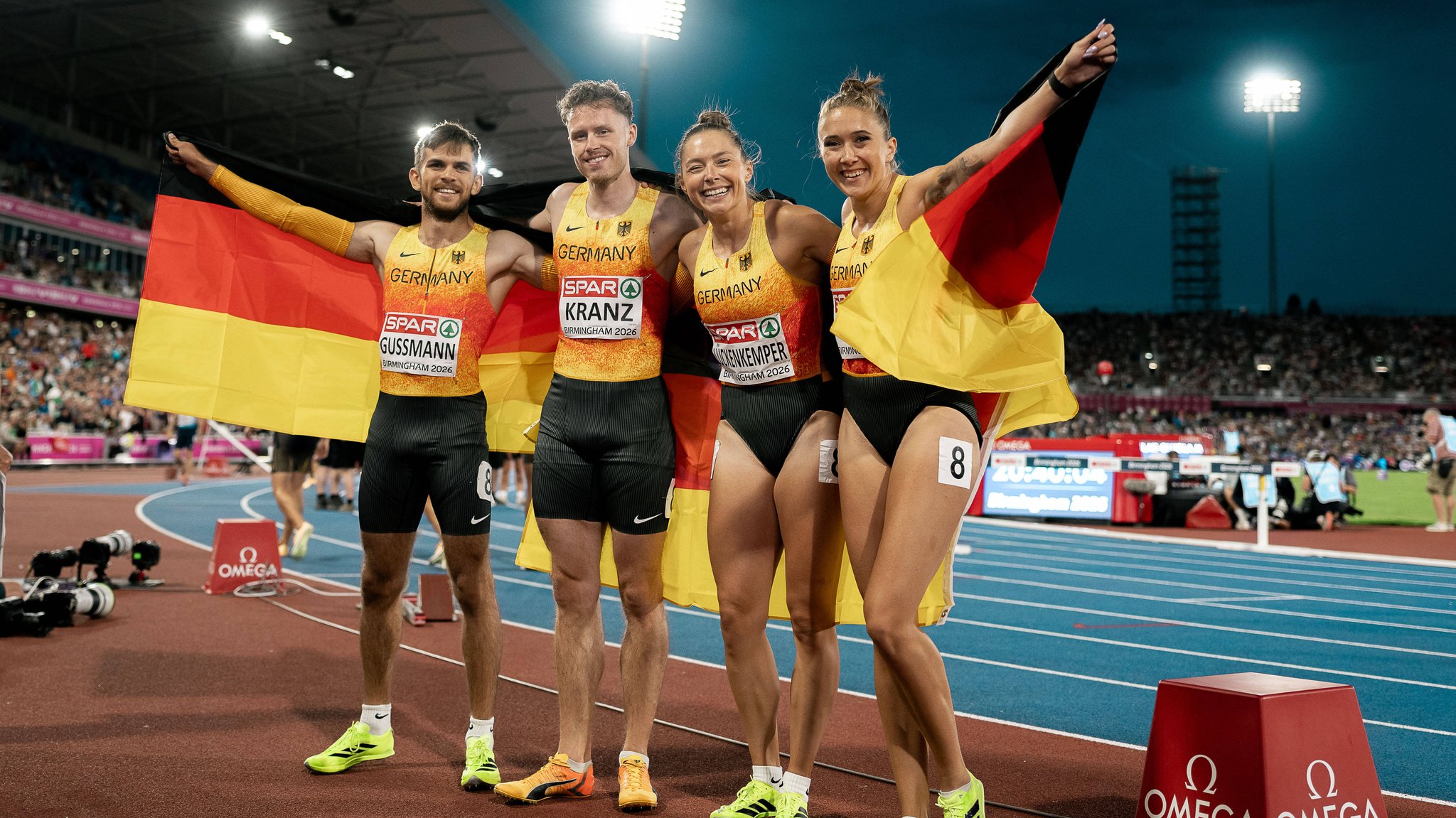 Krimi um Gold: Lückenkemper und Co. sprinten zu Mixed-Medaille