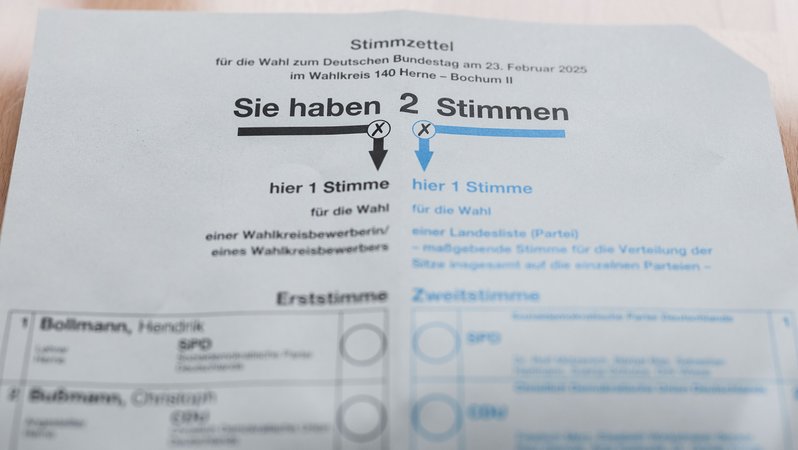 Briefwahl - Bundestagswahl 2025 Symbolbild Briefwahl | Bild: picture alliance/dpa/Revierfoto | Revierfoto Briefwahl - Bundestagswahl 2025 Symbolbild Briefwahl