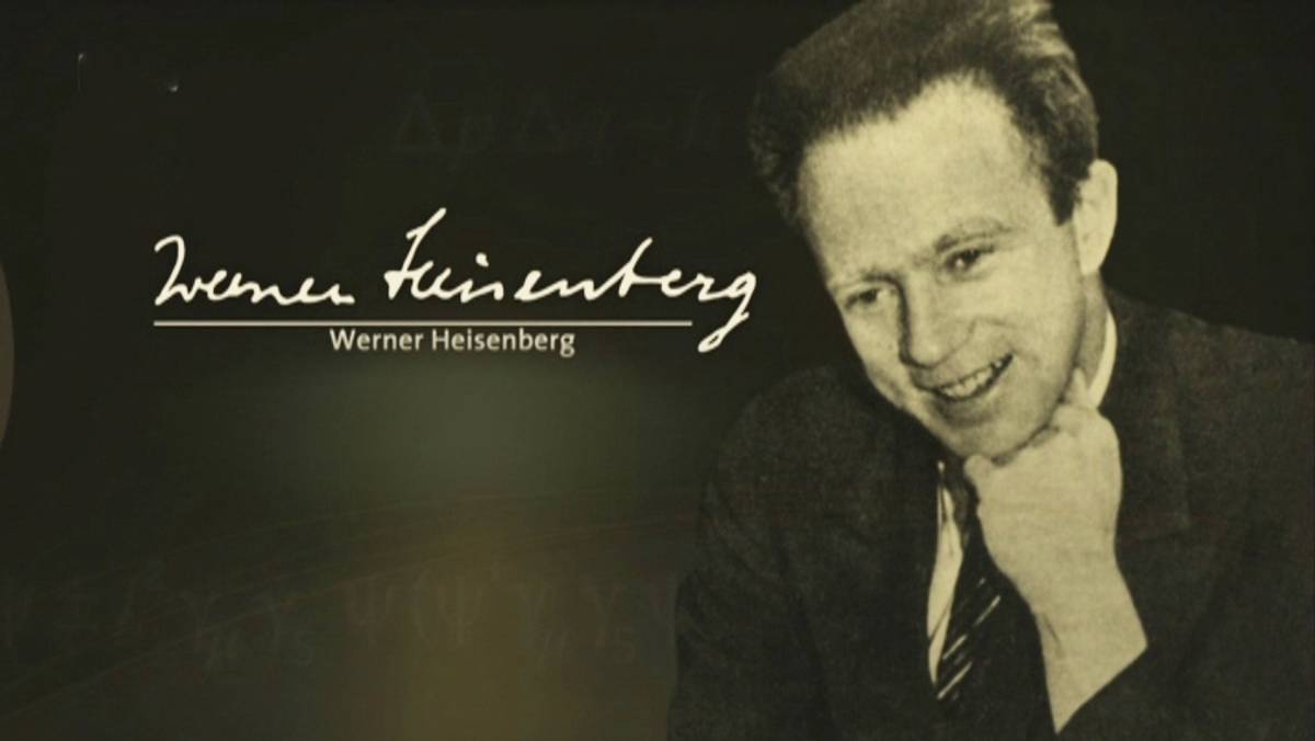 Wissenschaftler und Philosoph Werner Heisenberg und die Frage nach