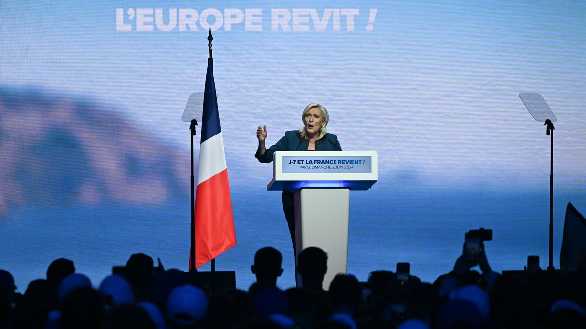 Marine Le Pen vom Rassemblement National