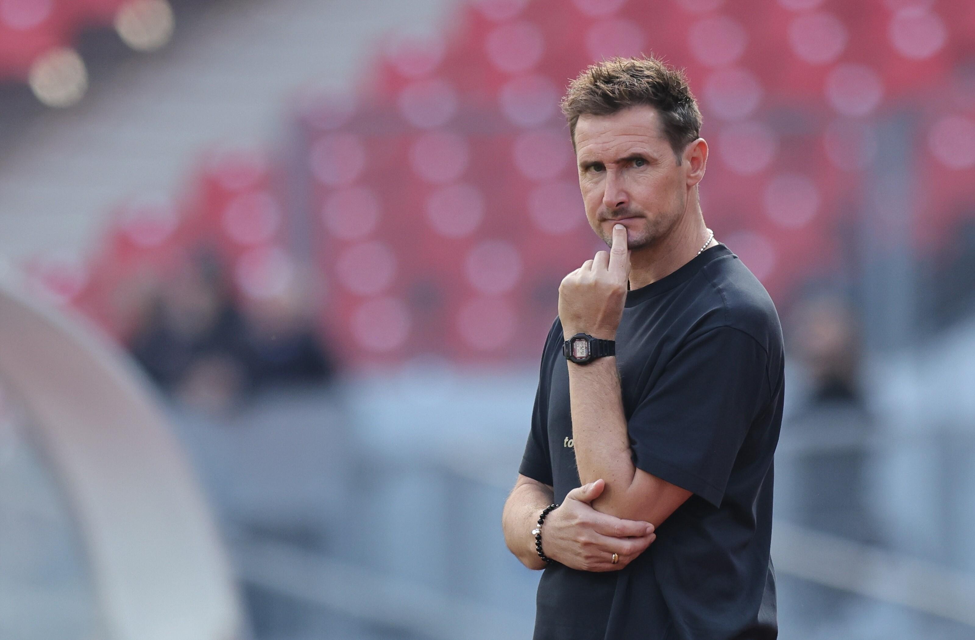 Viele Fragezeichen, besonders offensiv: Trainer Miroslav Klose