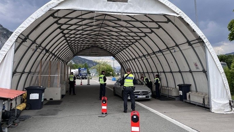 Die Grenzkontrollstelle Kiefersfelden | Bild: BR / Dagmar Bohrer-Glas Die Grenzkontrollstelle Kiefersfelden
