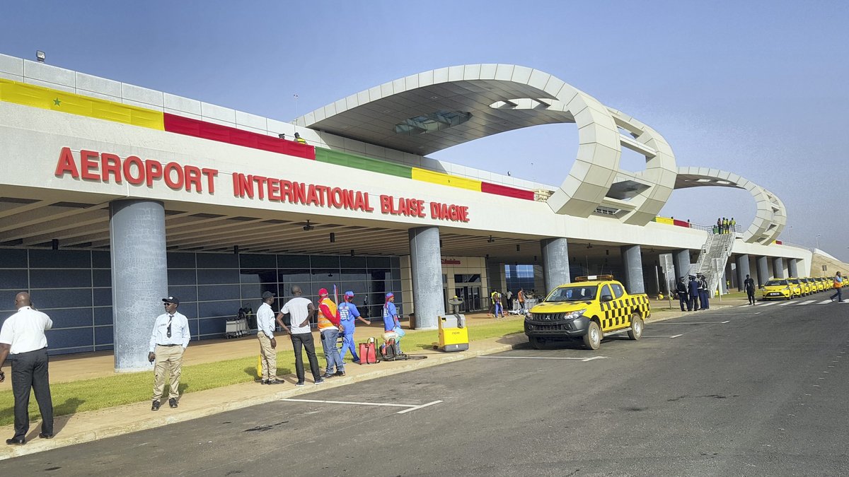 Der Flughafen der senegalesischen Hauptstadt Dakar