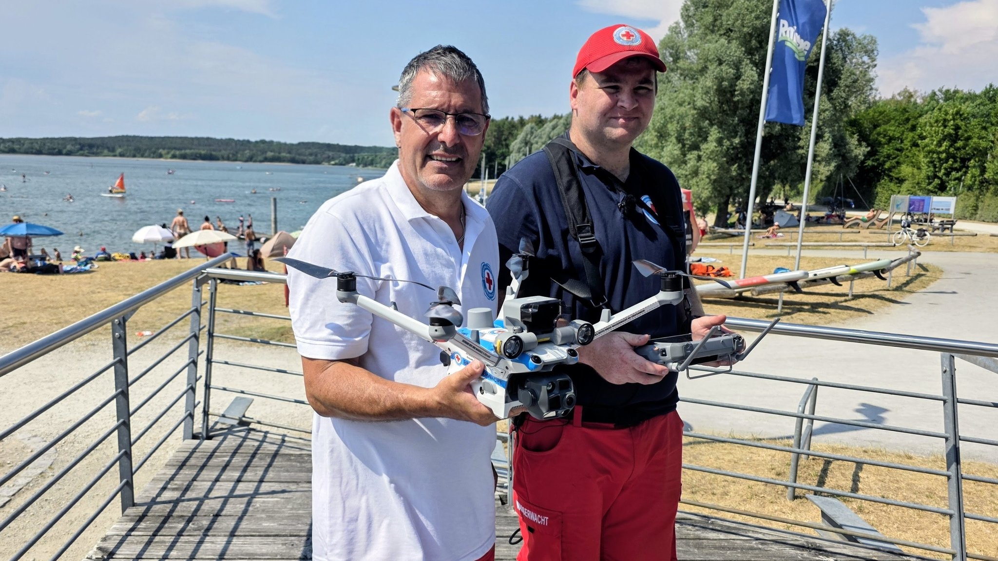 Wasserwacht mit neuer Drohne: Mehr Sicherheit bei Großevents