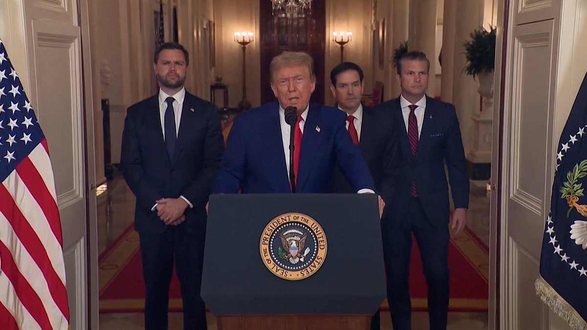 USA greifen Irans Atomanlagen an - Trump: "Israel sicherer"