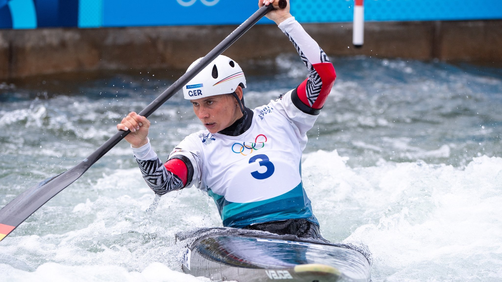 Elena Lilik im Olympia-Halbfinale