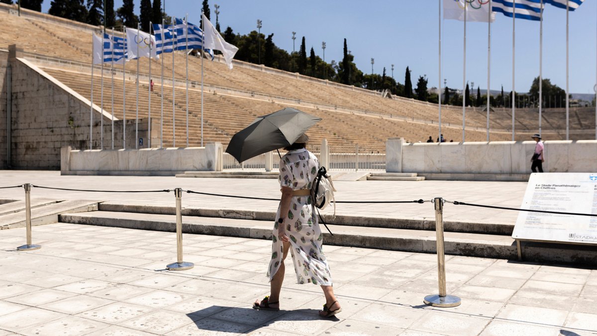 Griechenland leidet unter extremer Hitze
