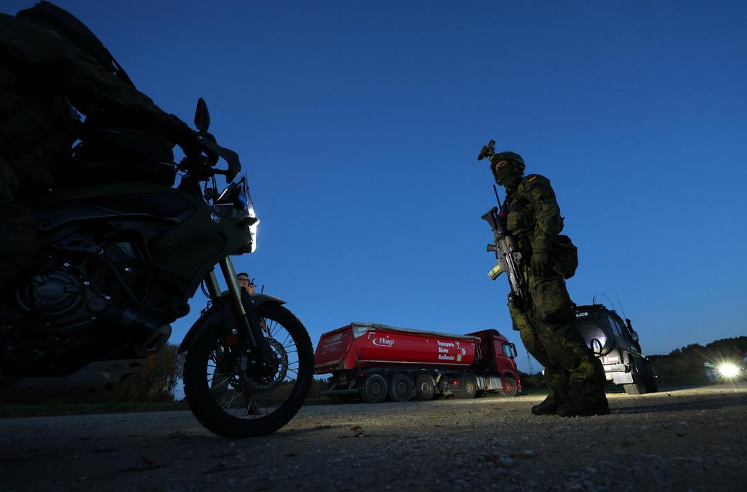 Bundeswehrgroßübung "Marshal Power" bei Rottenburg an der Laaber.