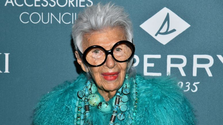 Mode-Ikone Iris Apfel ist im Alter von 102 Jahren gestorben | Bild:picture alliance/AP Images | Charles Sykes