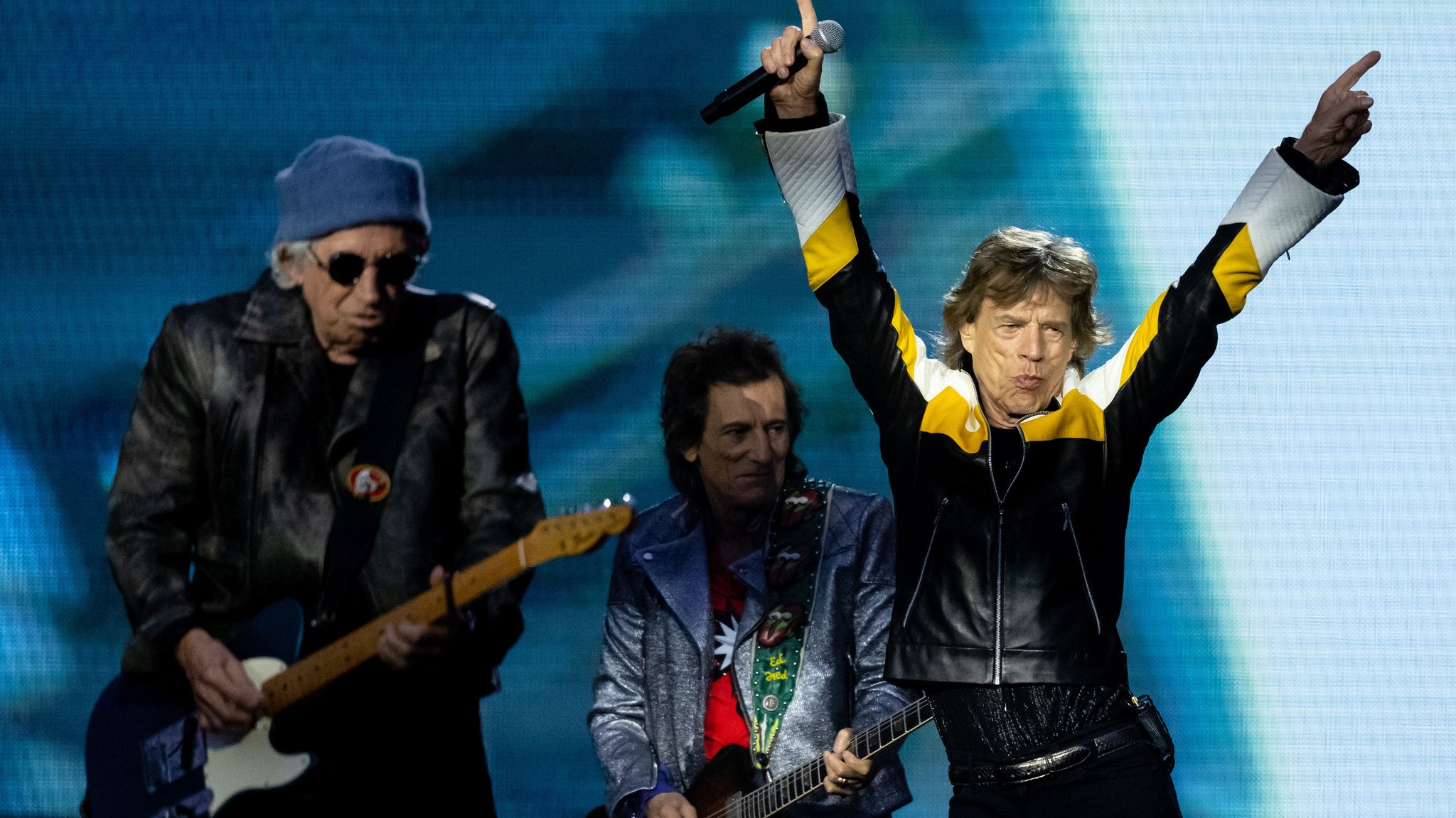 Die Rolling Stones 2022 in München, im Rahmen ihrer Europatour "Sixty"