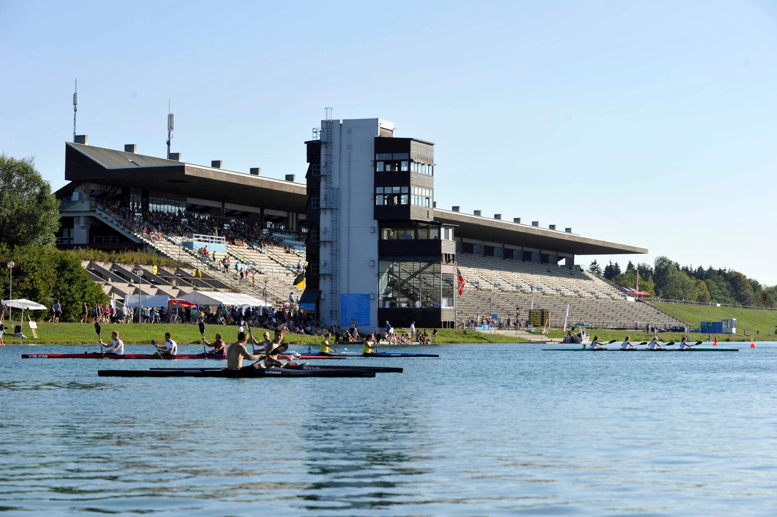 Die Olympia-Regattastrecke Oberschleißheim