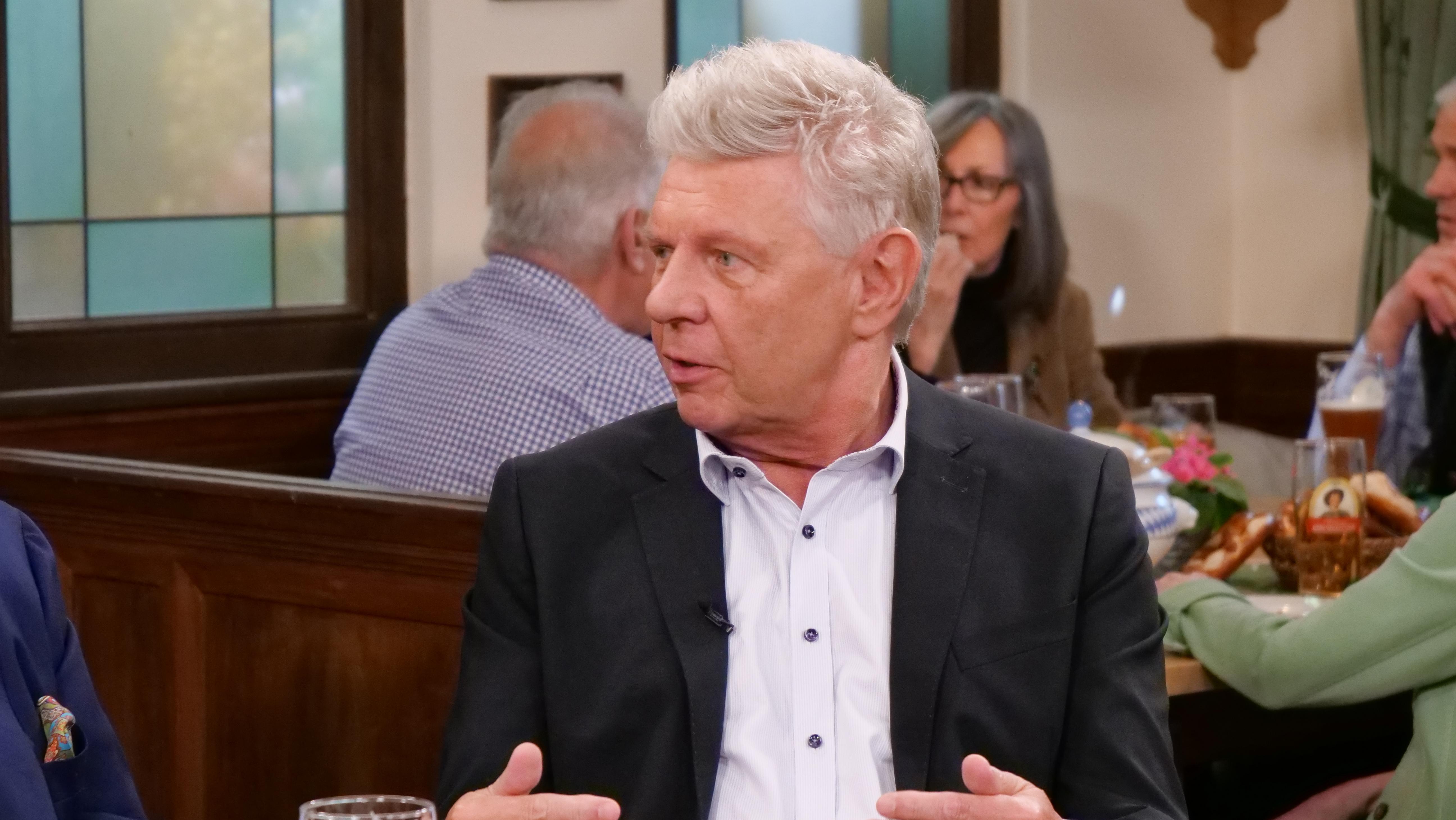 Dieter Reiter (SPD) am "Sonntags-Stammtisch" | Bild:Andreas Schroll / BR