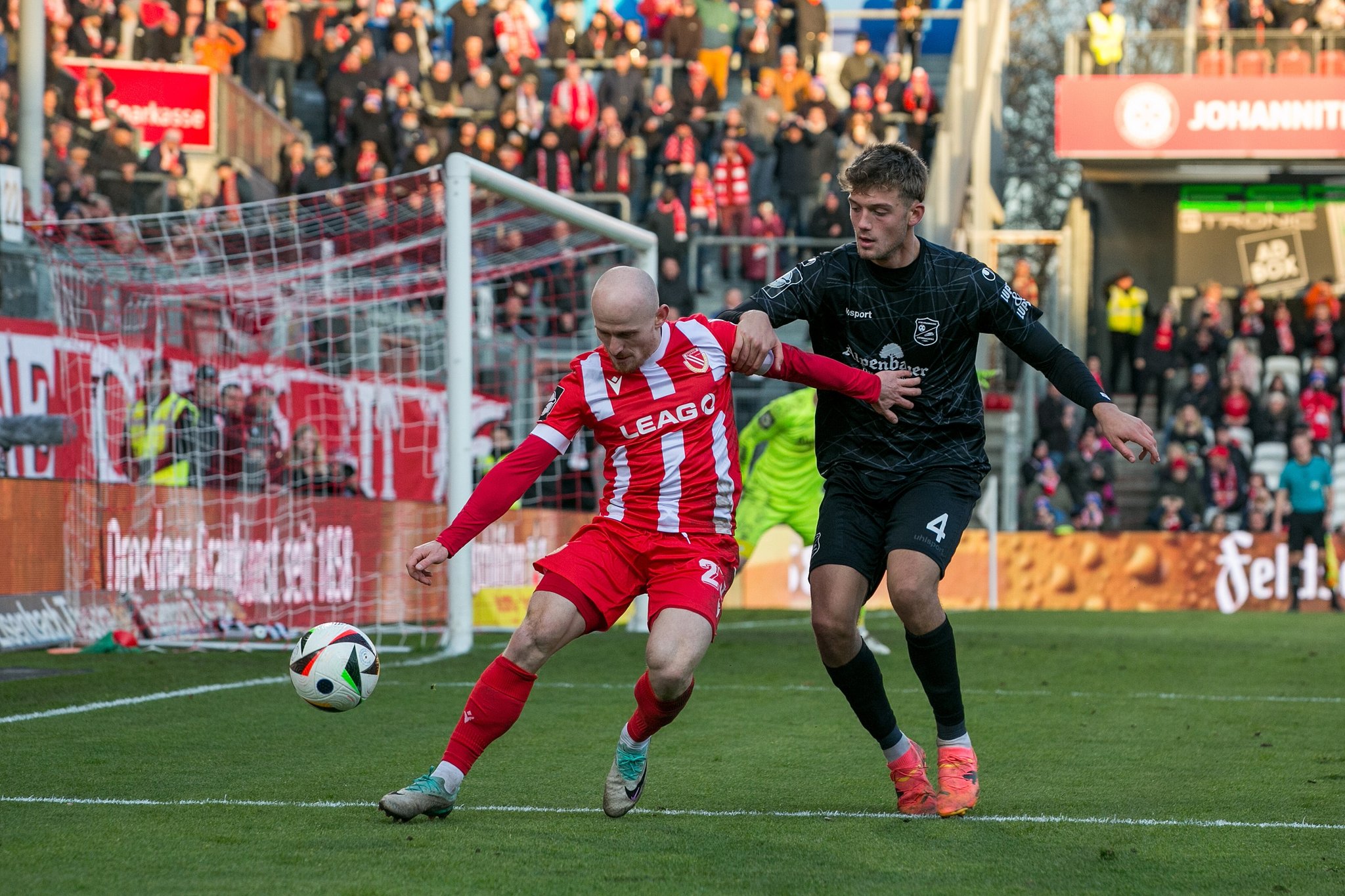 Spielszene Energie Cottbus - SpVgg Unterhaching