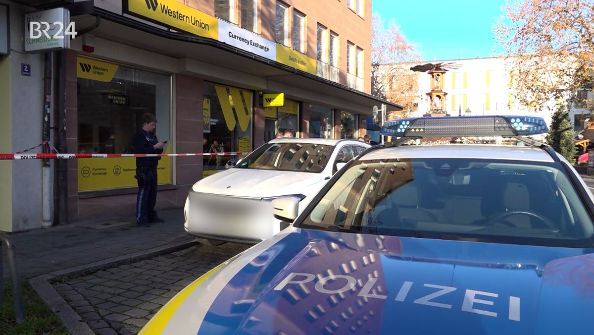 Raubüberfall auf Bankfiliale in Nürnberg – Täter flüchtig