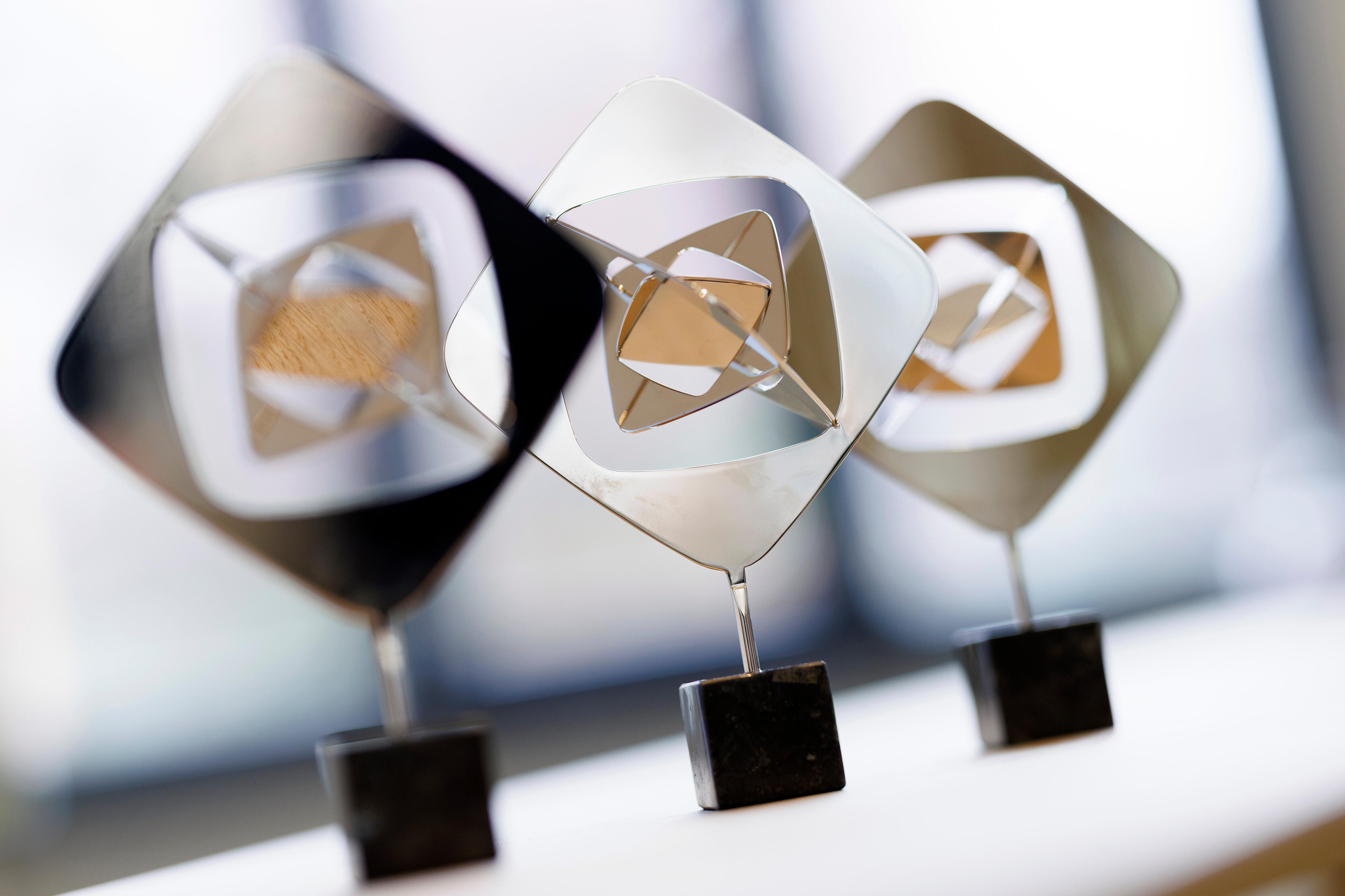 Drei Grimme-Preise in Nahaufnahme