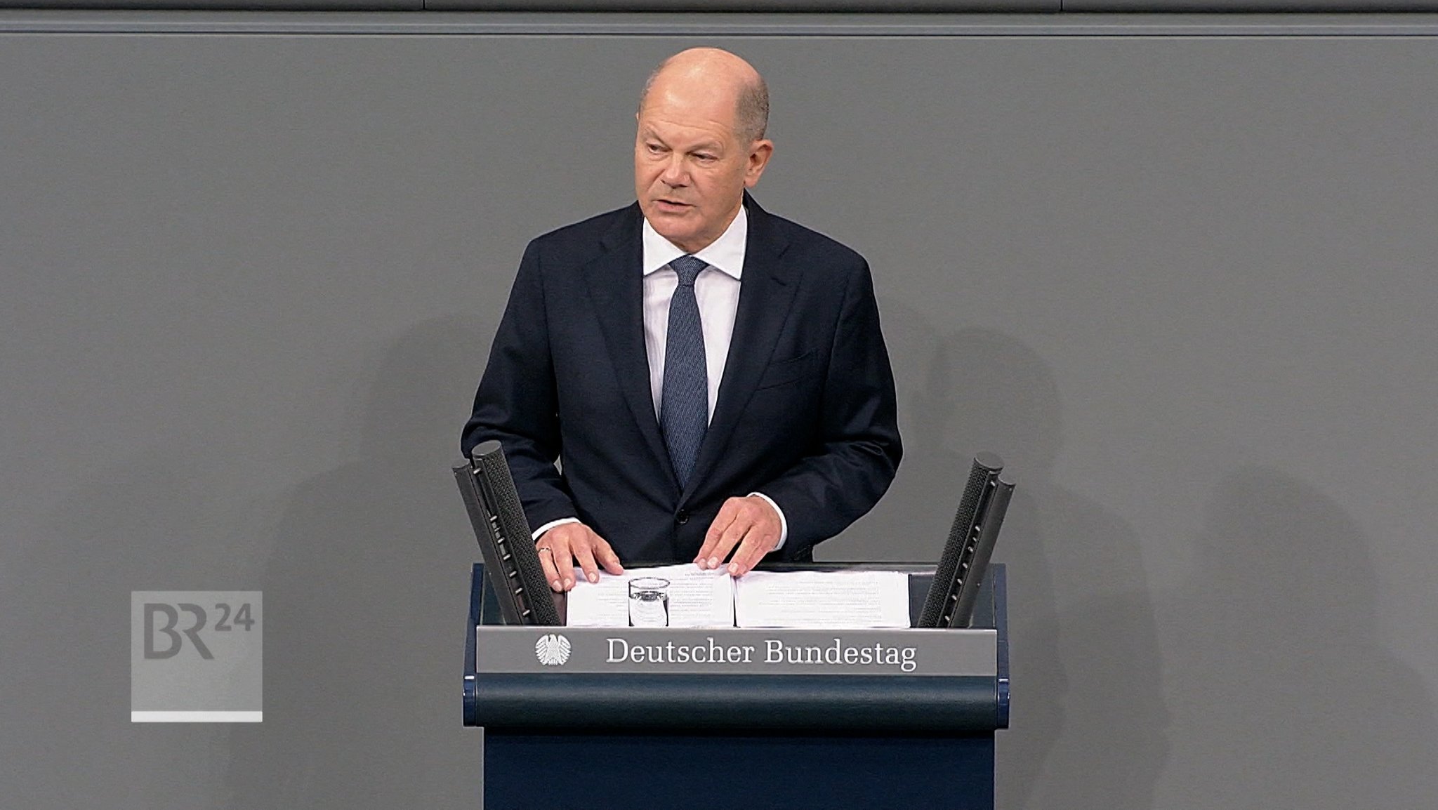 Scholz im Bundestag