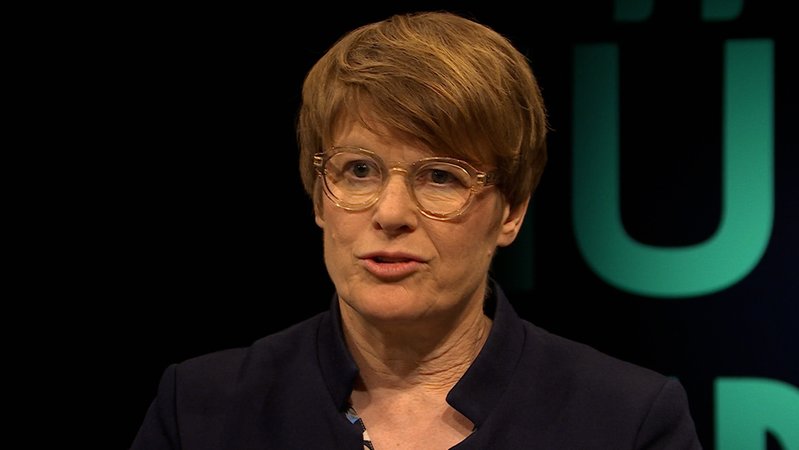 Veronika Grimm in der Münchner Runde | Bild: BR Veronika Grimm in der Münchner Runde