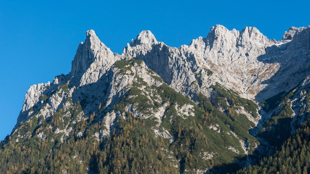 Gebirge bei Mittenwald