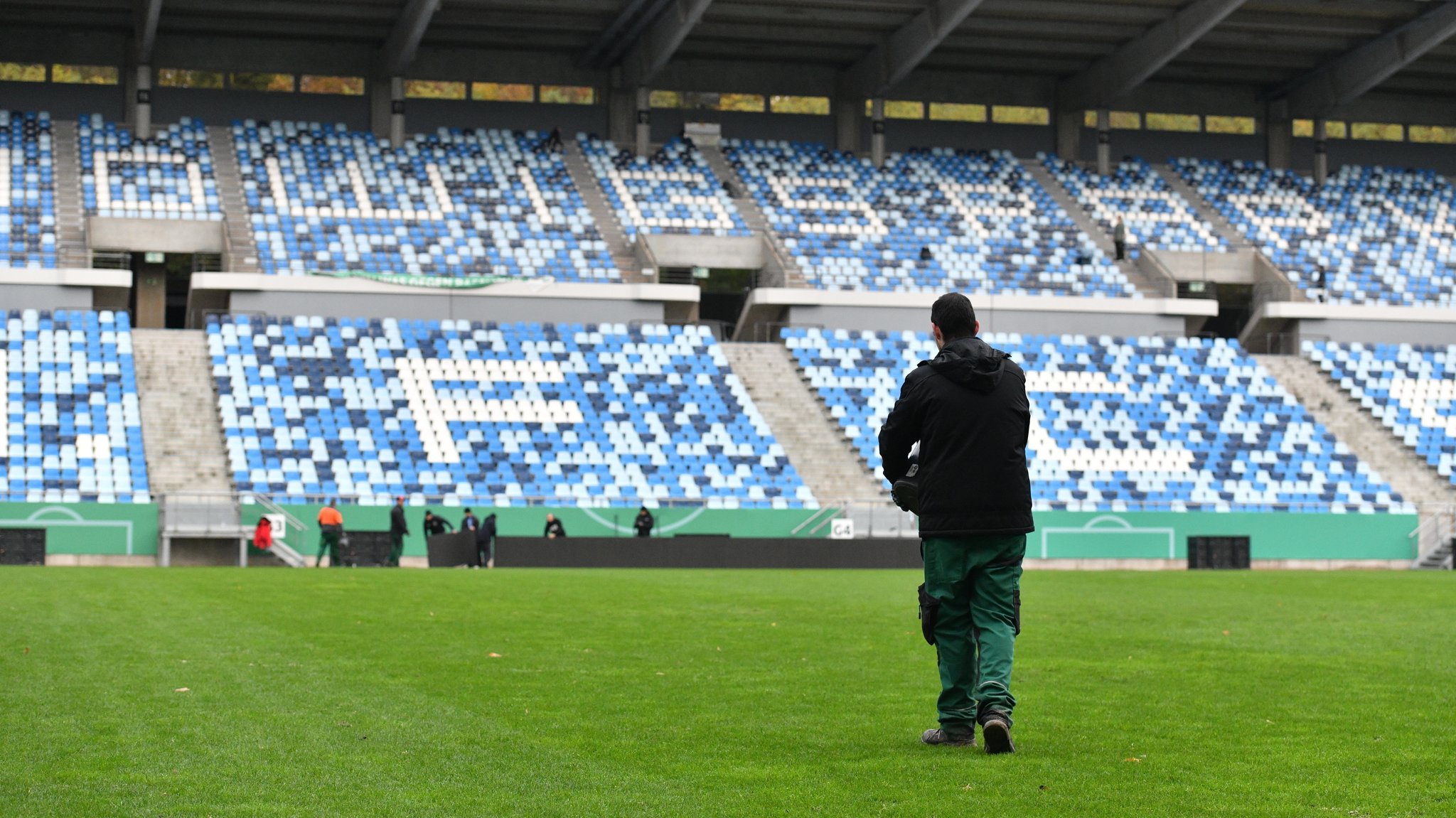 Das Ludwigsparkstadion in Saarbrücken 