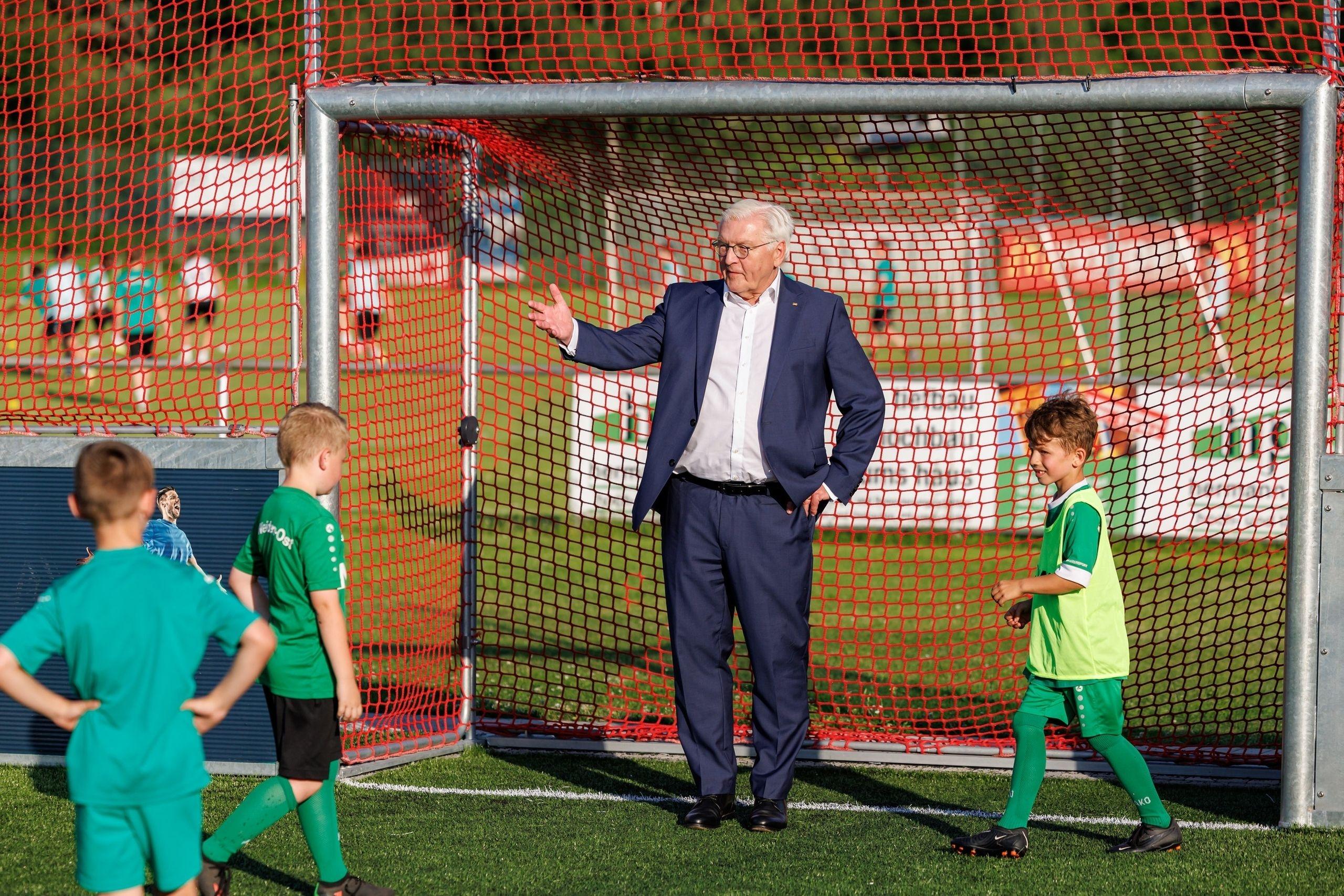 Bundespräsident Frank-Walter Steinmeier besucht Weiden