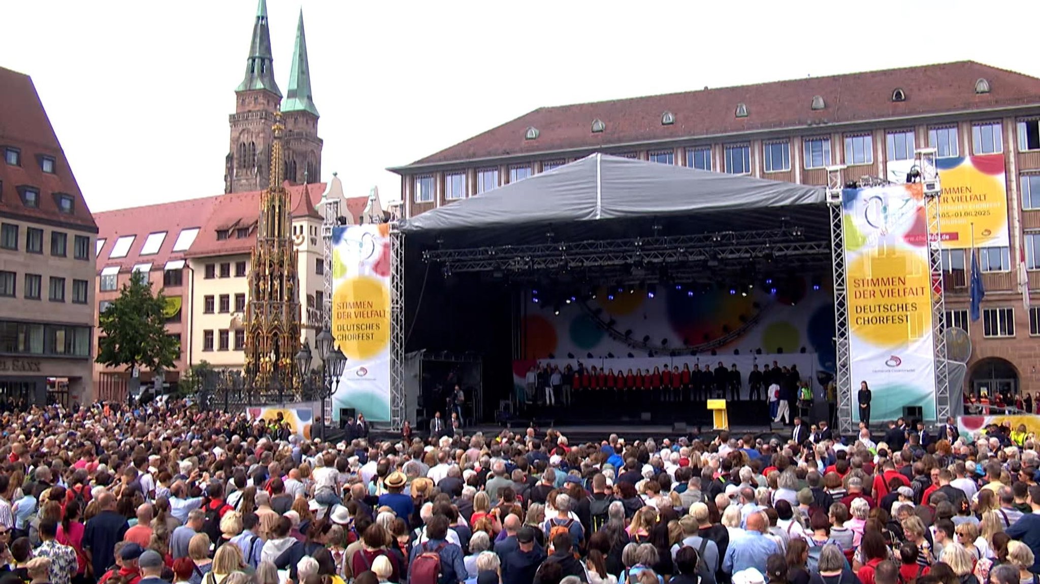 Deutsches Chorfest in Nürnberg 2025 | Bild: BR Deutsches Chorfest in Nürnberg 2025