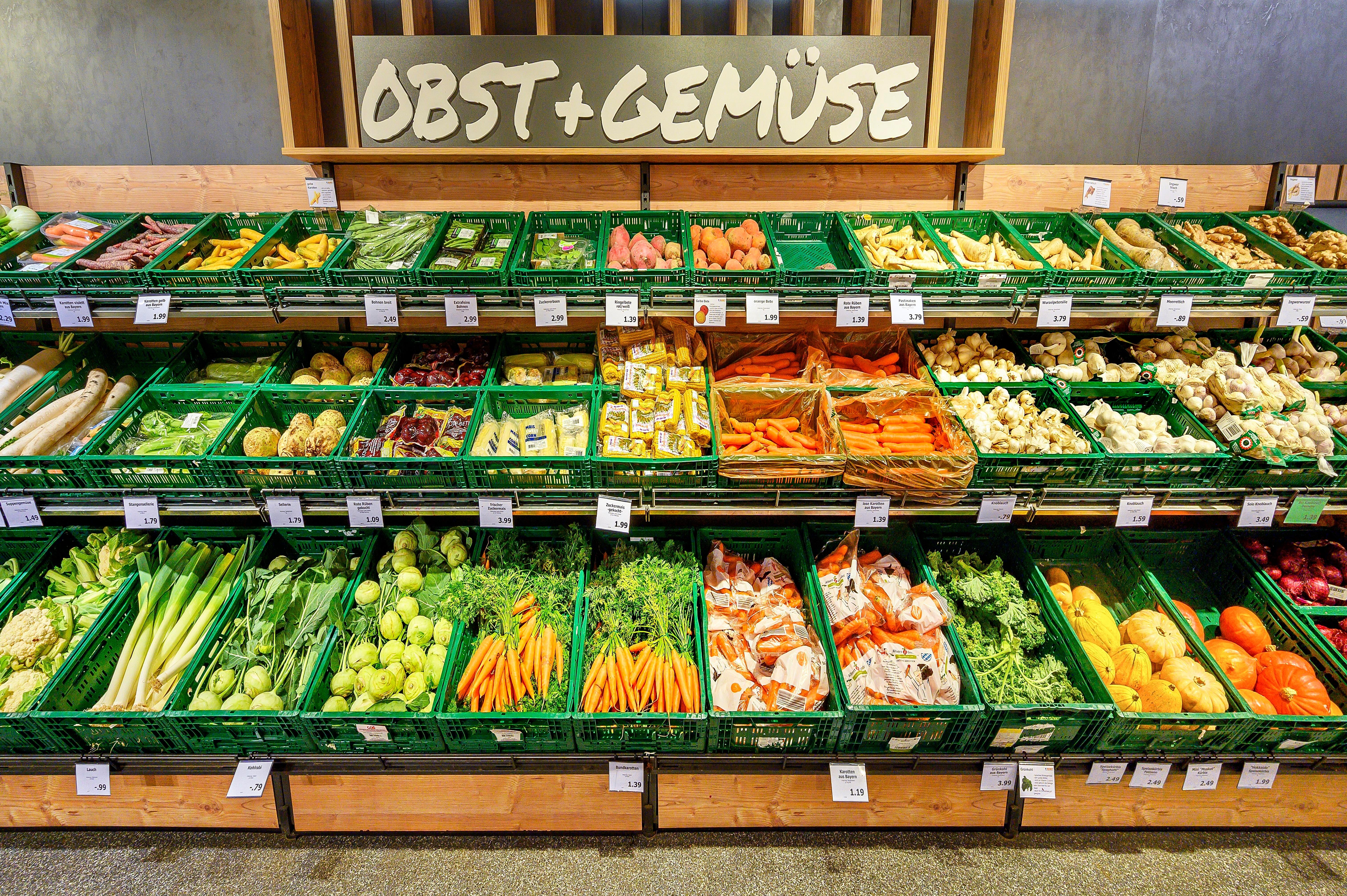 Laut LGL sind Obst und Gemüse in Bayern so gut wie frei von Pflanzenschutzmitteln. 