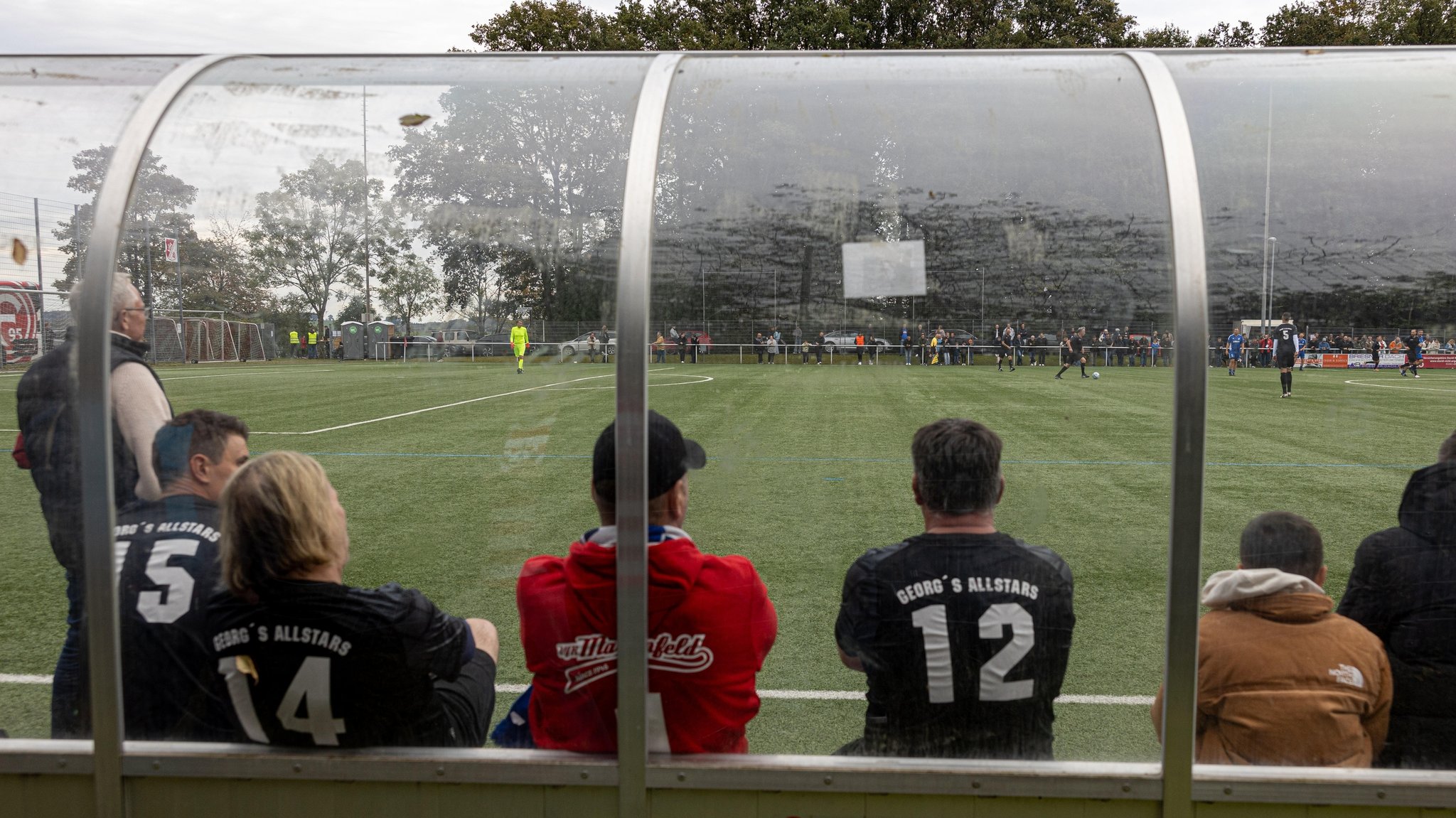 Ein Amateurspiel im Fußball