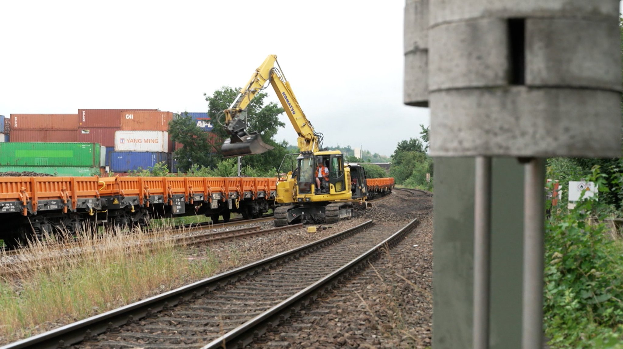 Bahnstrecke Regensburg - Schwandorf gesperrt
