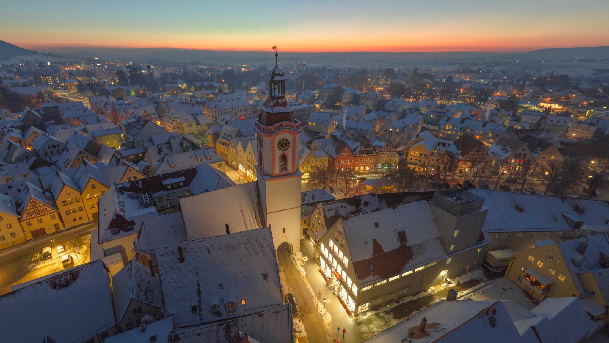 Wetter in Bayern: Schnee zu Weihnachten möglich