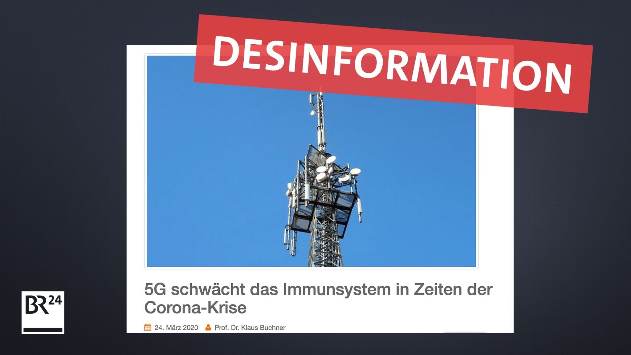 Auch Politiker verbreiten Desinformation zu 5G und Corona