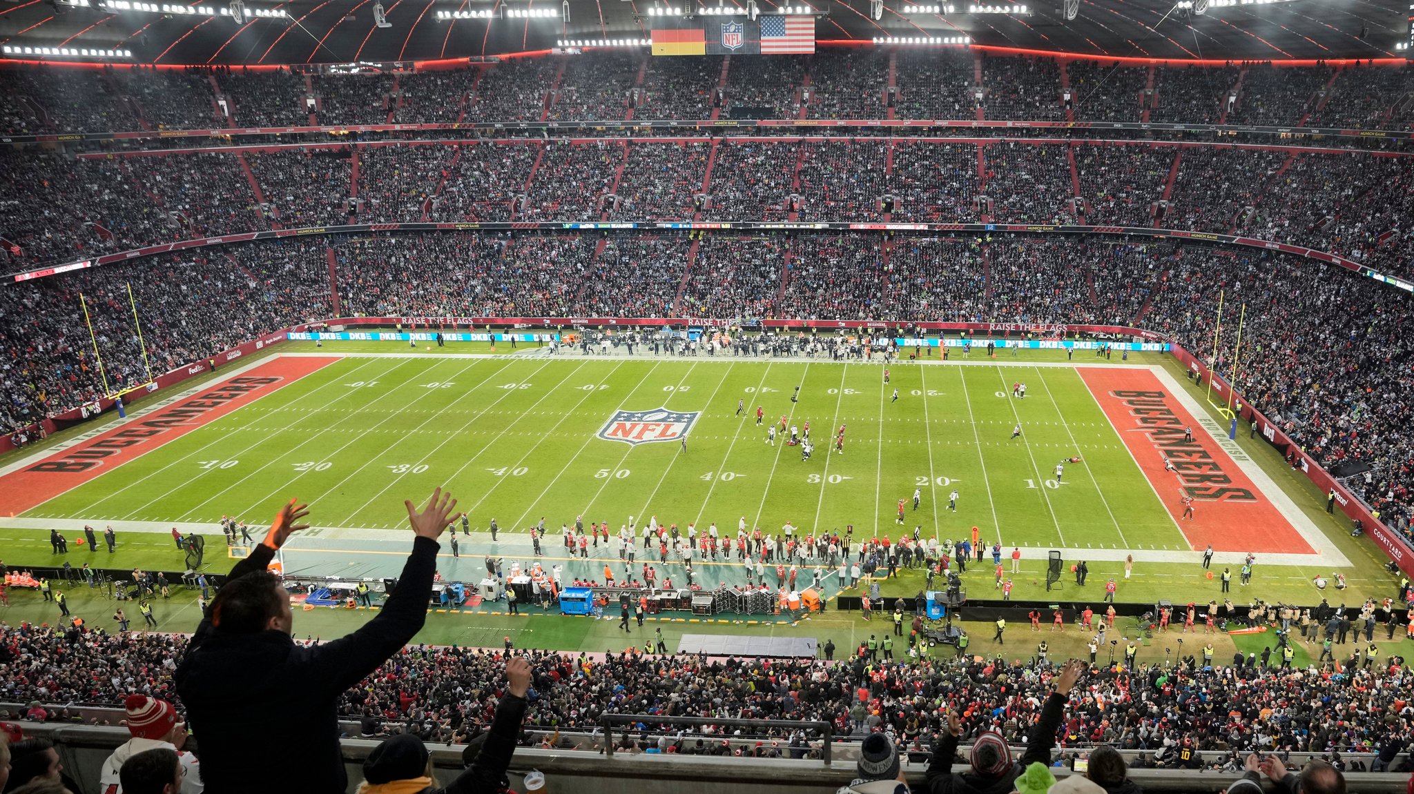 Erstes NFL-Spiel in der Münchner Arena am 13. November 2022 (Archivbild) 