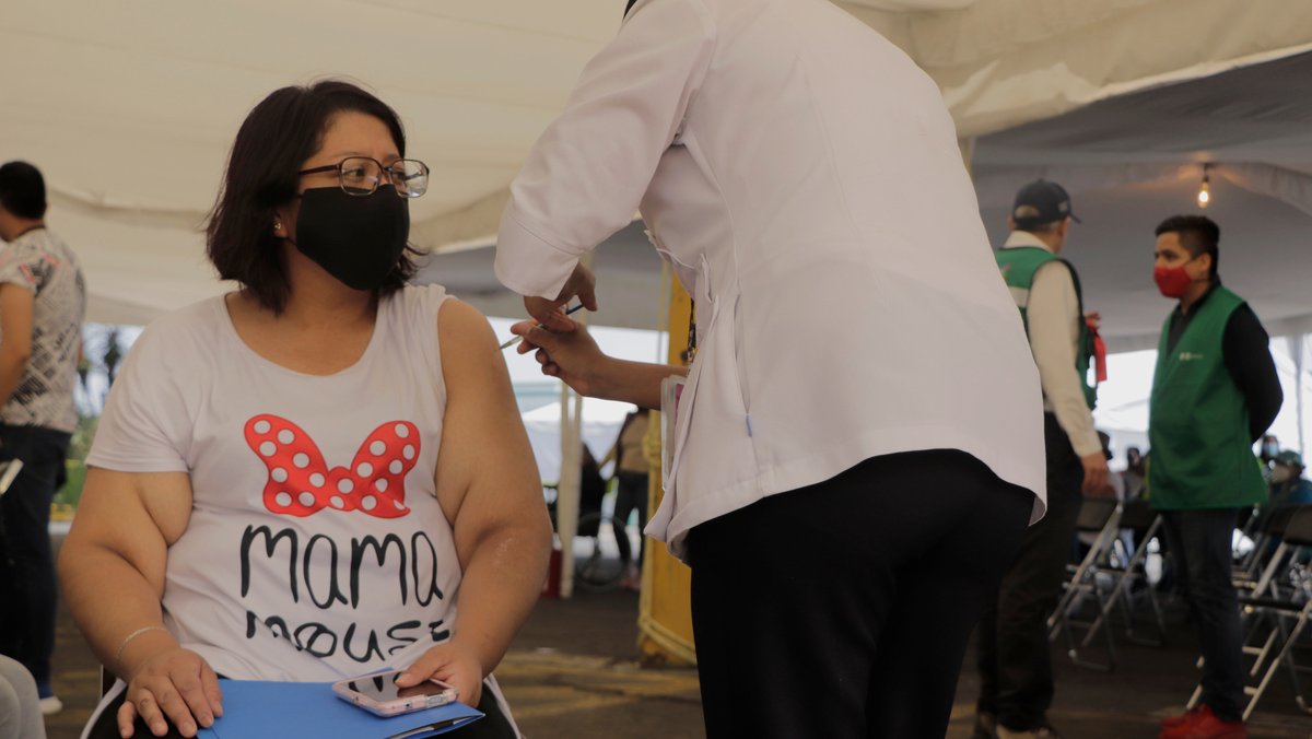 In einigen anderen Ländern werden Corona-Schutzimpfungen für schwangere Frauen schon empfohlen. Im Bild: Eine Frau in Mexiko. 