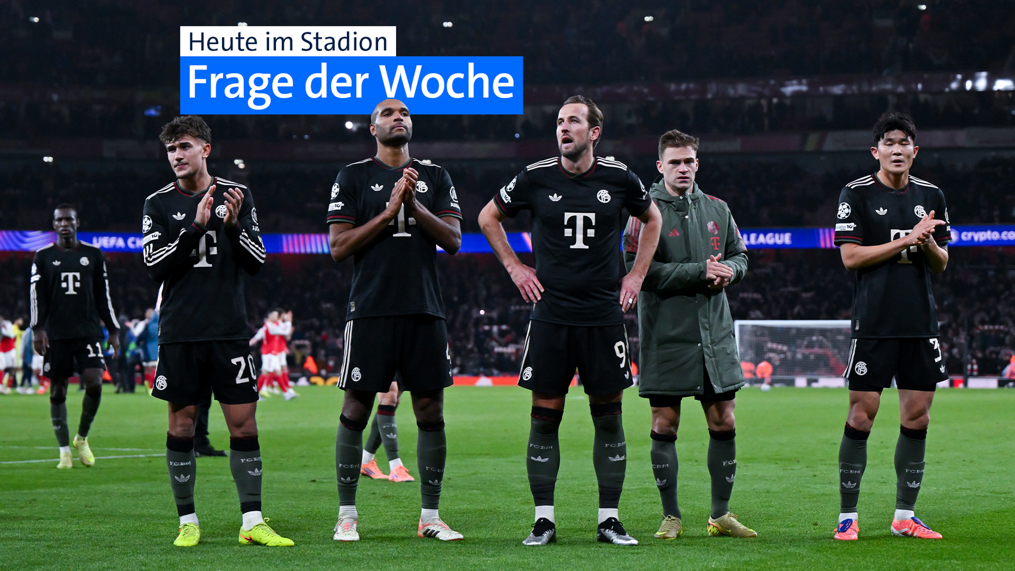 Der FC Bayern nach der Niederlage in London | Bild: picture-alliance/dpa Der FC Bayern nach der Niederlage in London