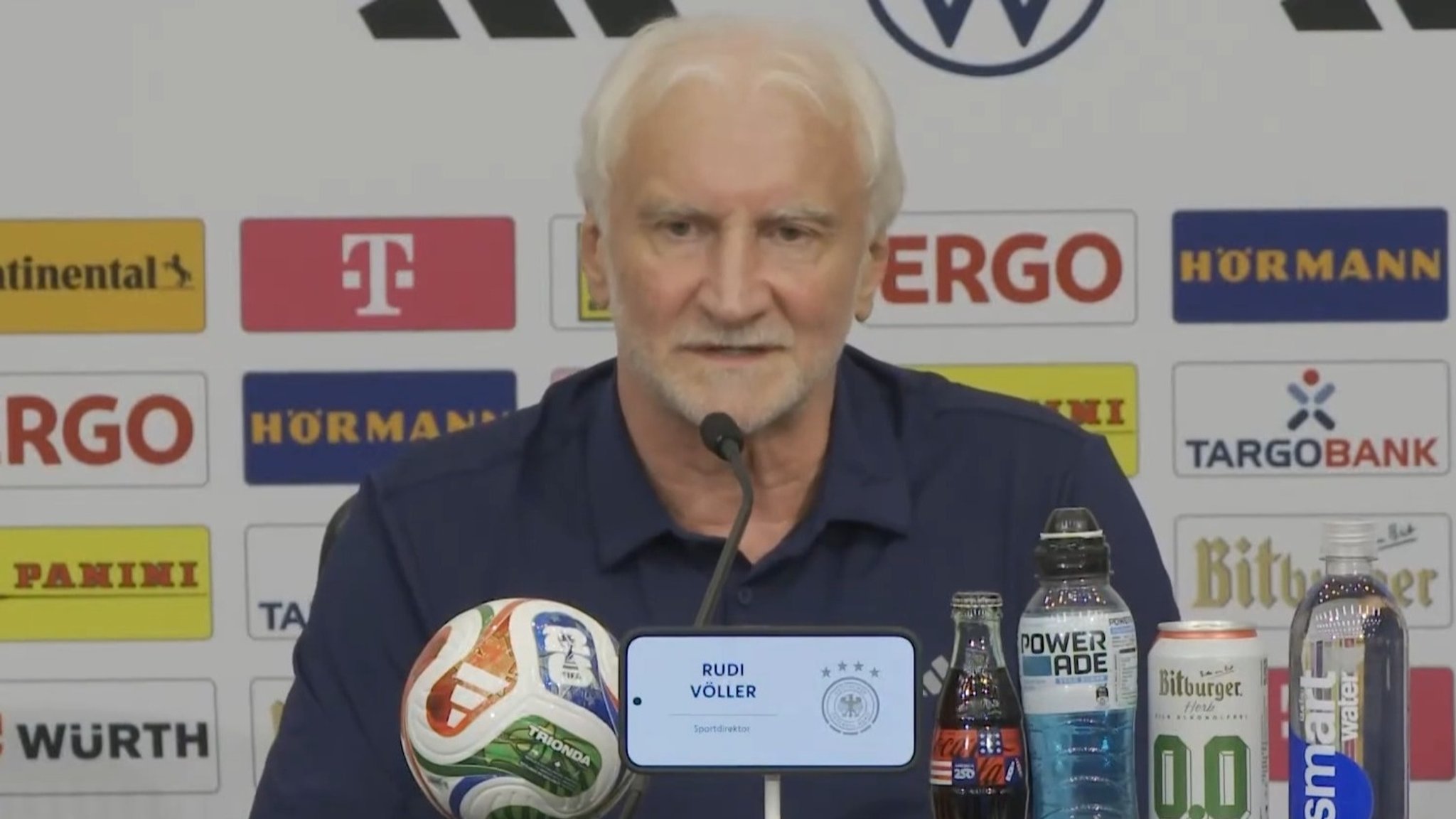 Rudi Völler | Bild: BR24Sport Rudi Völler