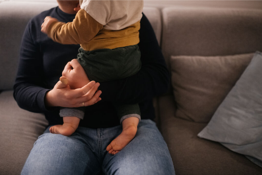 Vater mit Sohn (Symbolbild)