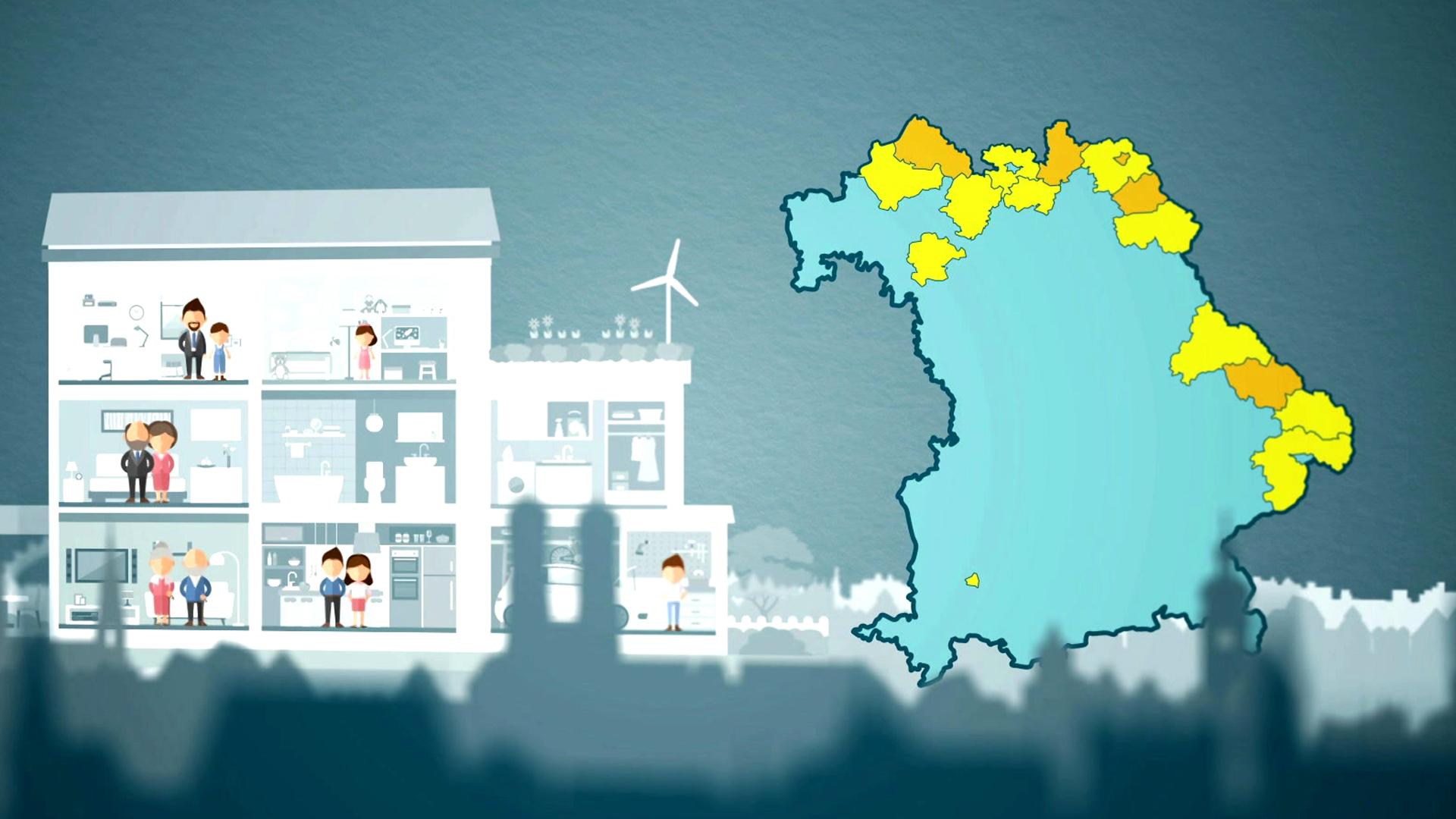 Video zu Wohn- und Mietfragen. Jede fünfte Problemnennung im Freistaat betrifft dieses Themengebiet