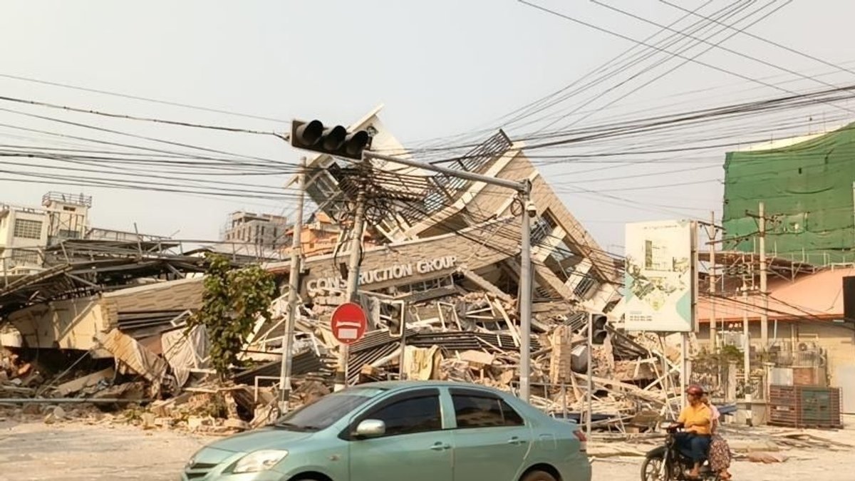 Über 1.600 Tote nach Erdbeben in Myanmar – dutzende Nachbeben