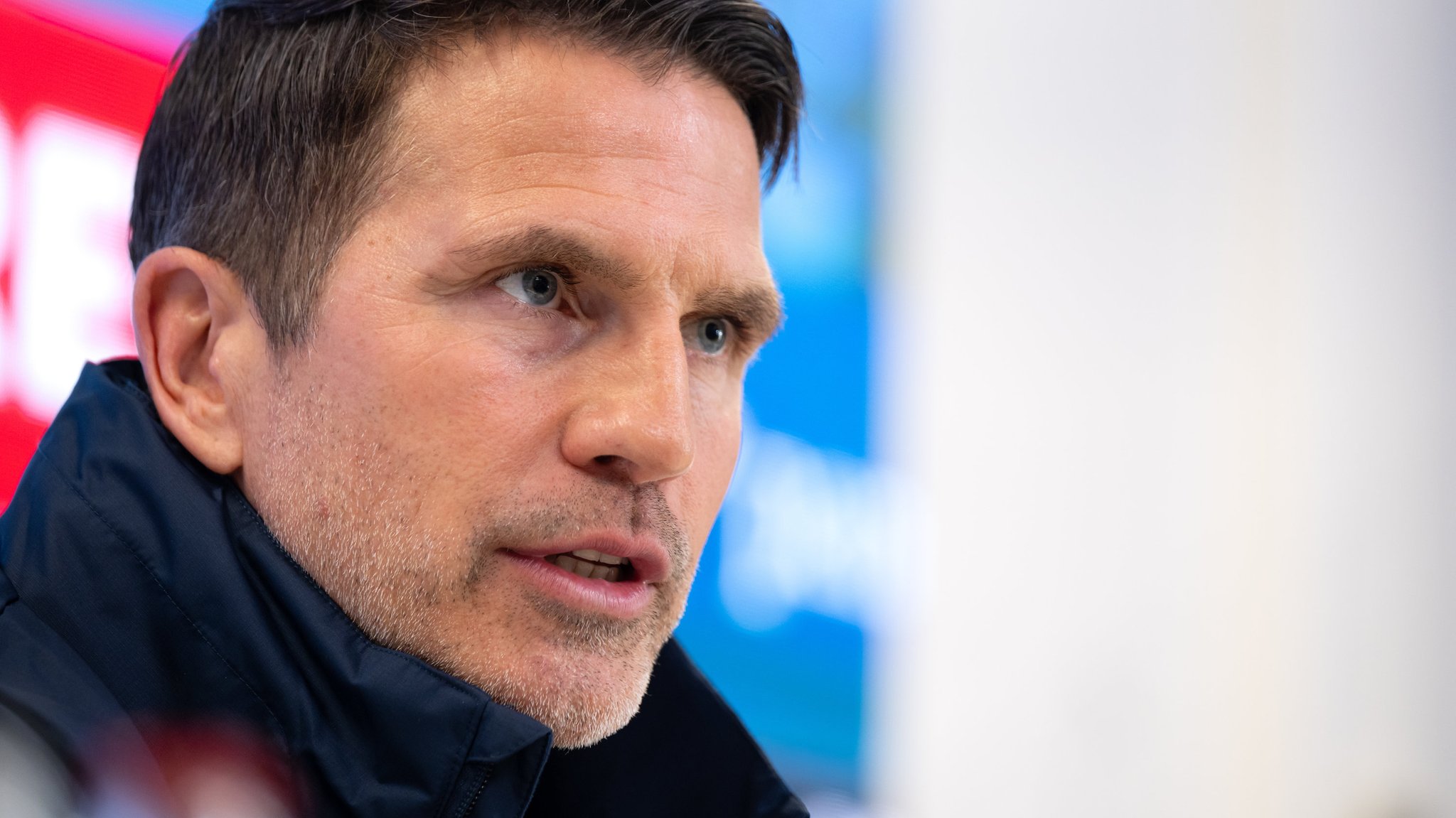 ARCHIV - 21.01.2025, Bayern, München: Fußball: 3. Liga, Pressekonferenz beim TSV 1860 München. Patrick Glöckner, neuer Trainer von TSV 1860 München, nimmt bei seiner Vorstellung an einer Pressekonferenz teil. (zu dpa: «1860-Coach setzt auf Hobsch: Cottbus mit «gehörigem Respekt»») Foto: Sven Hoppe/dpa +++ dpa-Bildfunk +++