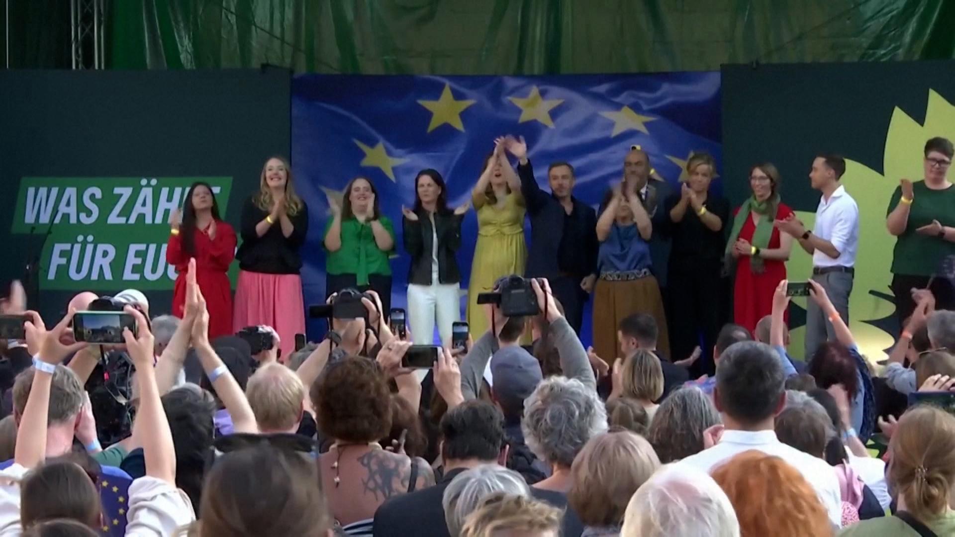 Abschlusskundgebungen in Deutschland zur Europawahl