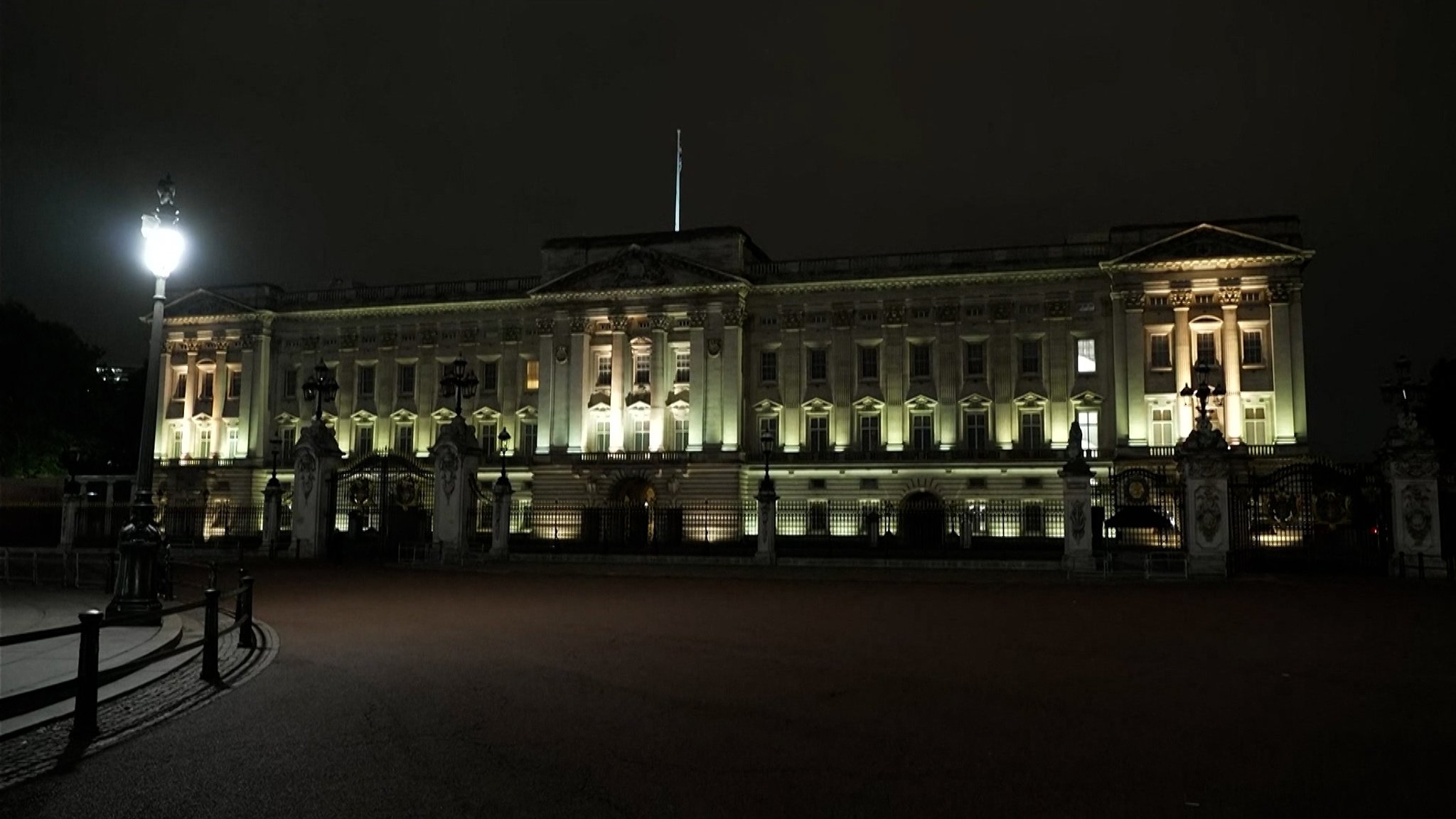 Der britische Königspalast.