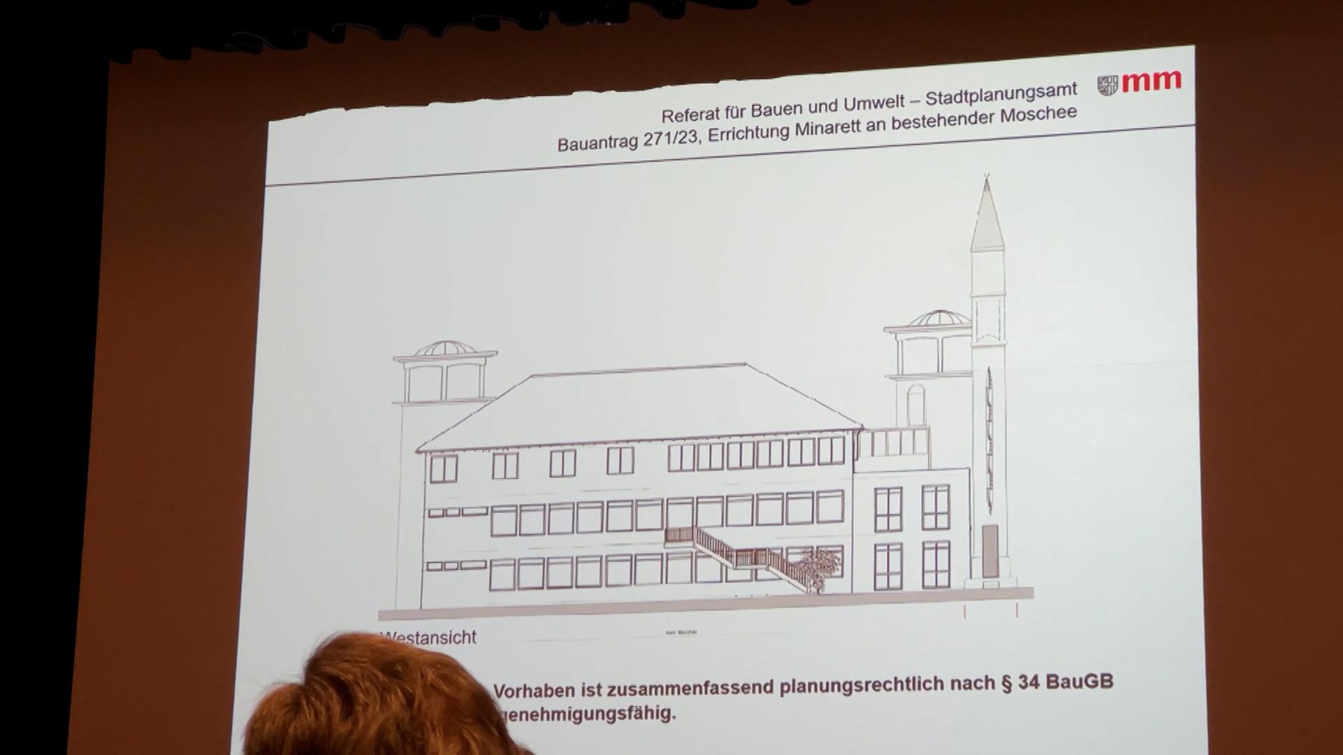 Die Moschee in Memmingen bekommt kein 24 Meter hohes Minarett. 