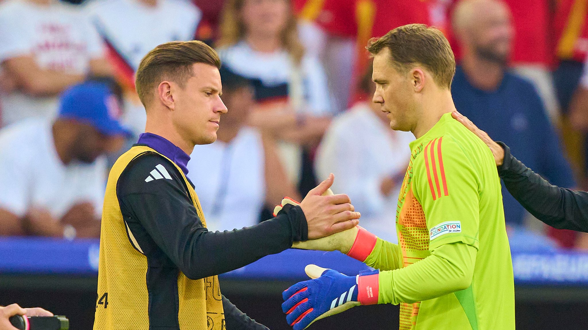 Marc-André ter Stegen (links) und Manuel Neuer 