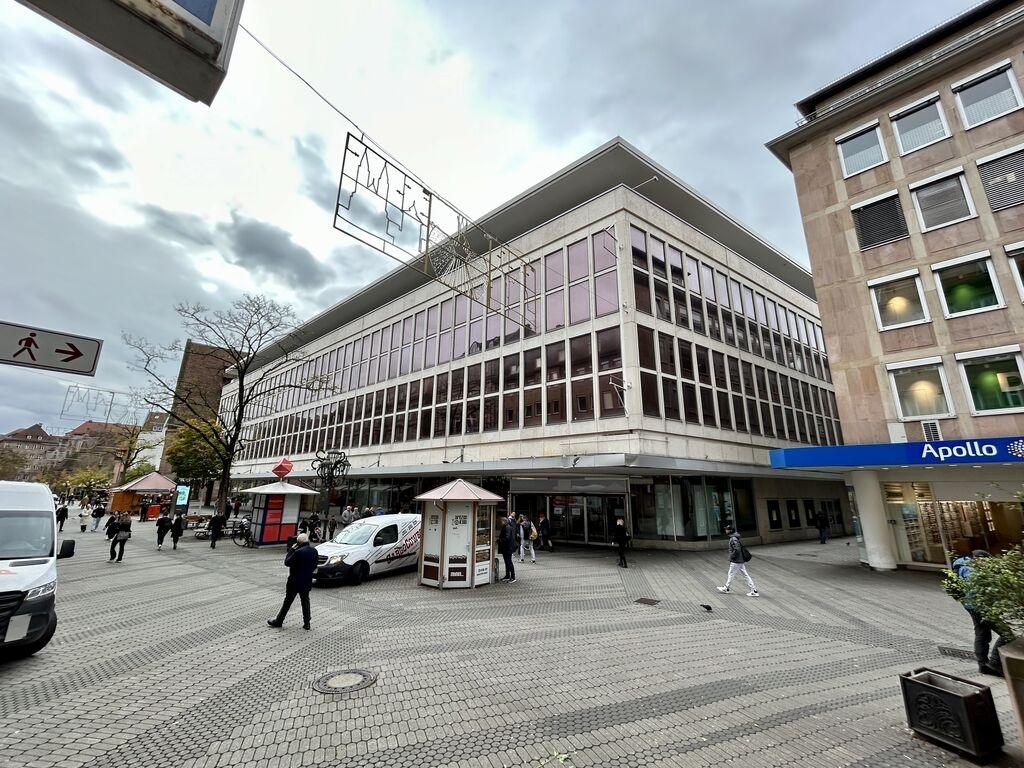 Die Kaufhof-Filiale in der Nürnberger Altstadt 