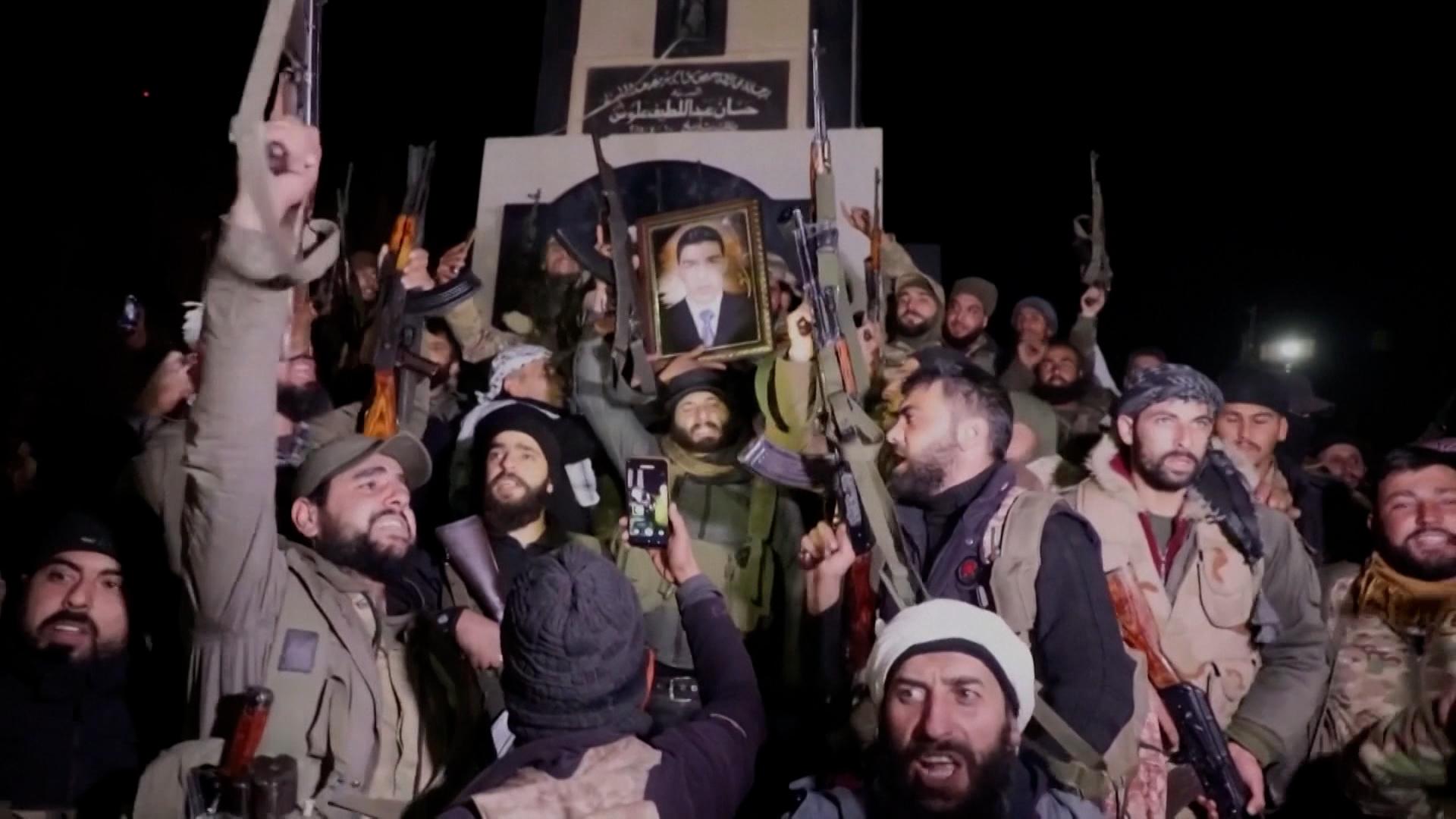 Aufständische feiern Sturz von Assad