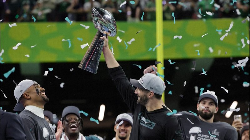 Die Philadelphia Eagles haben zum zweiten Mal den Super Bowl gewonnen. | Bild: BR Die Philadelphia Eagles haben zum zweiten Mal den Super Bowl gewonnen.