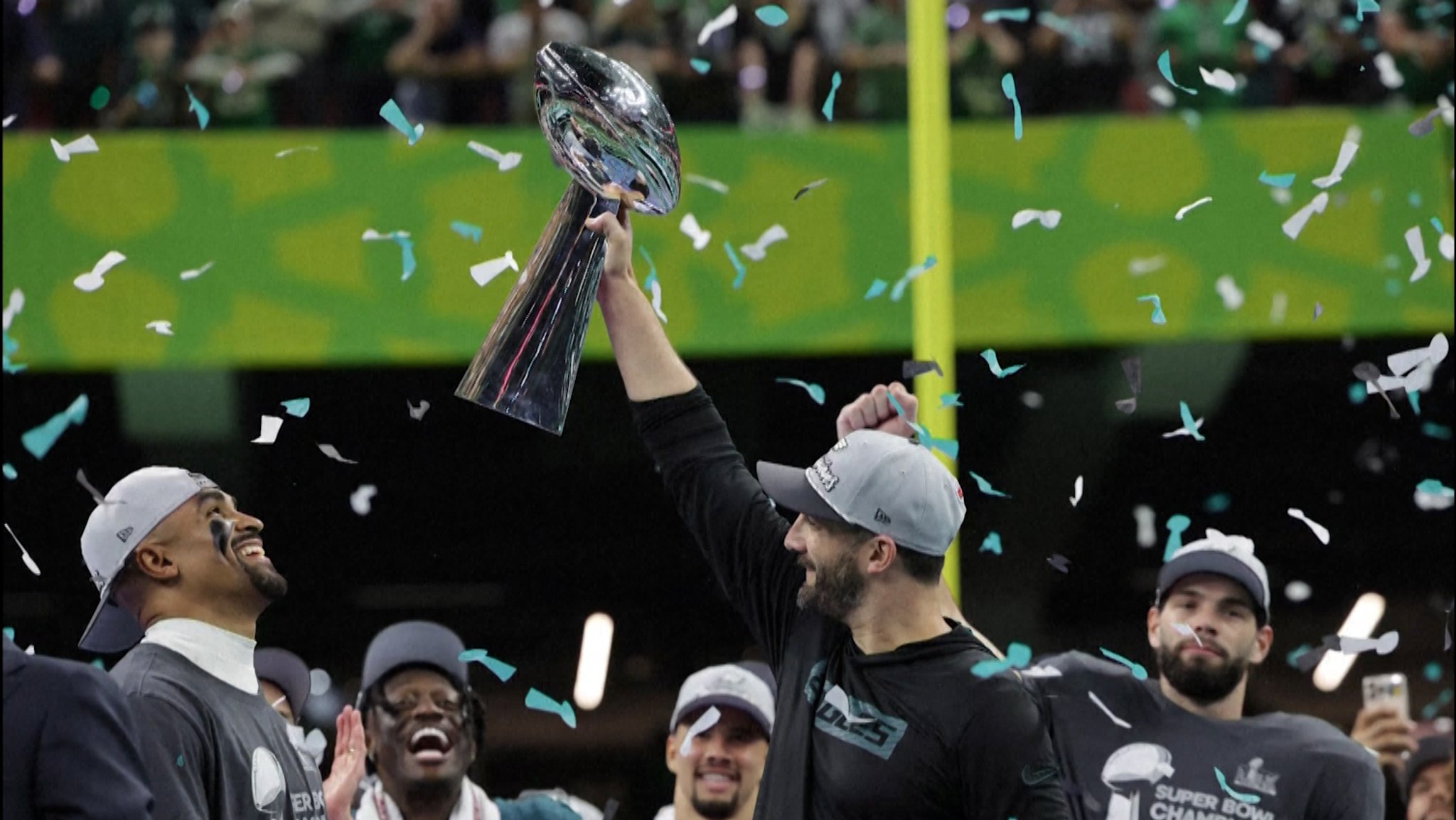 Die Philadelphia Eagles haben zum zweiten Mal den Super Bowl gewonnen.