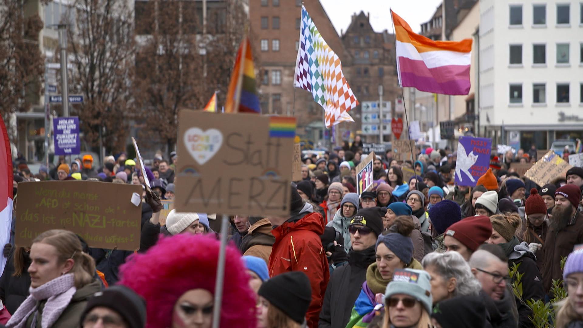 Nürnberg: Queerer Aktionstag zur Bundestagswahl