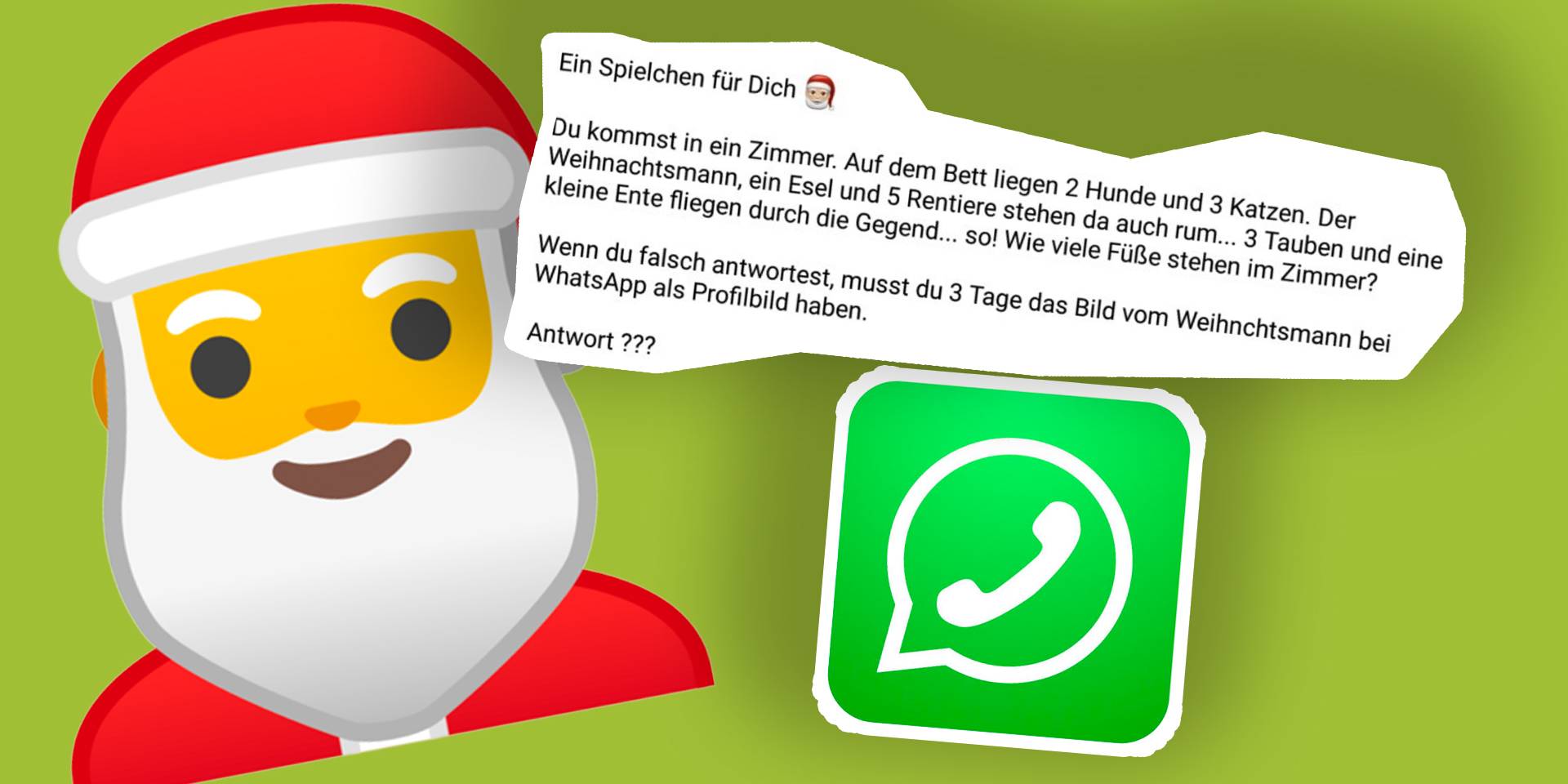 Kettenbrief Mit Ratsel Whatsapp Warum Sind Meine Freunde Plotzlich Alle Weihnachtsmanner Bayern 3