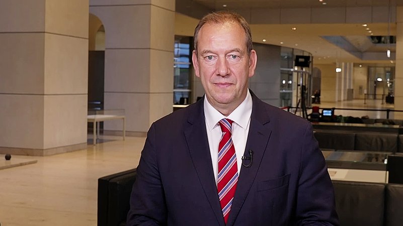 Henning Otte, Wehrbeauftragter des Bundestags, CDU im Kontrovers-Interview | Bild: BR Henning Otte, Wehrbeauftragter des Bundestags, CDU im Kontrovers-Interview
